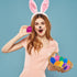 200-Pack 2.3" (200-Pack) The Dreidel Company Fillable Easter Eggs with Hinge Bulk Colorful Bright Plastic Easter Eggs