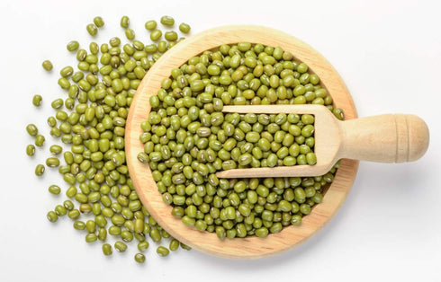 2 (Pack 1) ROM AMERICA Premium Whole Mung Beans Unhulled Dried Moong Dal Green Lentils - Vegan Vegetarian Easy to Cook