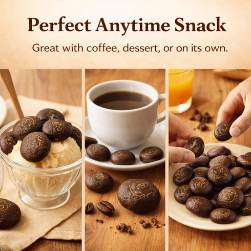 35g Pack Pack 5 Zyluc Mini Black Crackers Orange Flavored Snack with Cocoa & Citrus Blend On-the-Go Crisp Texture