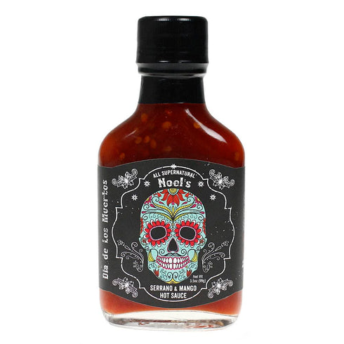 Noel's Dia de Los Muertos "All Supernatural" Serrano & Mango Hot Sauce, 3.5 Ounce