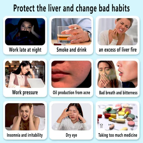Juztec 18 (60PCS) Flavors Liver Care Tea, Herbal Tea for Liver - Nourish and Support Your Liver Health