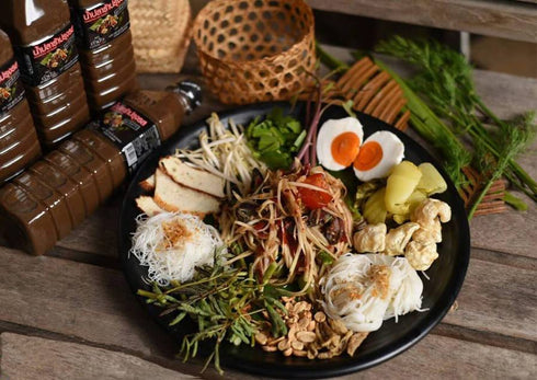 Generic Tummour 500ml (500ml, 4) Thai Fermented Fish Sauce Nam Pla Ra Pla Dak Asian Thai Lao Food Papaya Salad Plara
