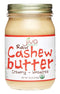 Jiva Organics RAW Organic Cashew Butter 16-Ounce Jar