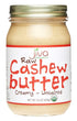 Jiva Organics RAW Organic Cashew Butter 16-Ounce Jar
