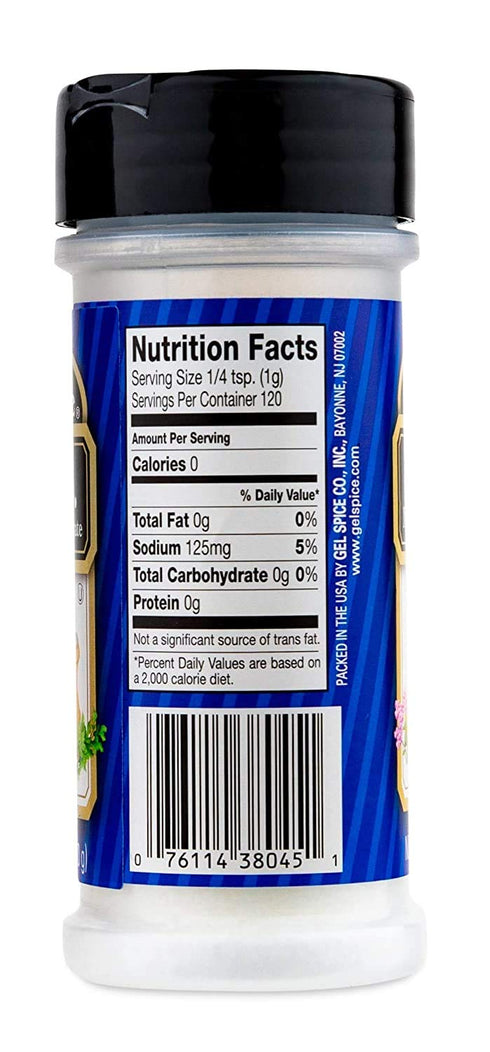 Spice Supreme M.S.G. Monosodium Glutamate, 4.25-oz Plastic Shaker