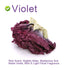 Plant Gift 35g/1.23oz Dried Violets Sweet Violet Tea, Edible Dried Flowers, Violet Leaf Tea, Natural Food Coloring