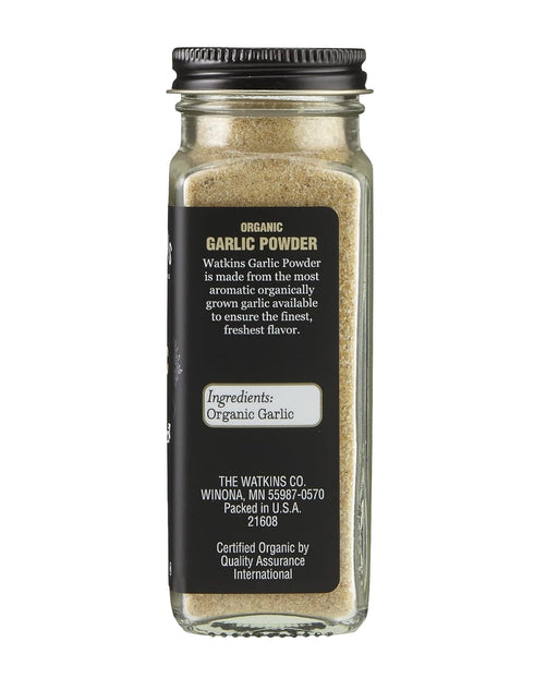 3.1 Watkins Gourmet Organic Spice Jar, Garlic Powder, Ounce