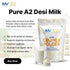 NUTRAVILLA A2 200 Full Cream Desi Cow Milk Powder | Made From Organic Grass Fed Desi Cow | Grams