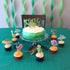 ALISSAR 35-Pack Baby Dinosaur Cupcake Toppers Picks for Kids Birthday Baby Shower Party Decorations Supplies