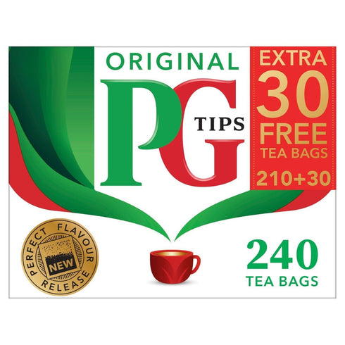 240 Count (2-PACK) PG Tips Black Tea Original Tea Bags