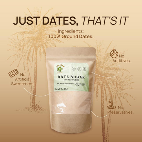 (12 Saharan Sustenance Date Sugar ounces)