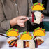 TzTwodcaz 12 Pcs Mexican Fiesta Dessert Cupcake Toppers Taco Cupcake Toppers for Mexican Themed Party Decorations