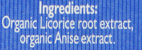 Zagarese 100% Organic Licorice, Flip Top Box, Anise, 0.88 Ounce