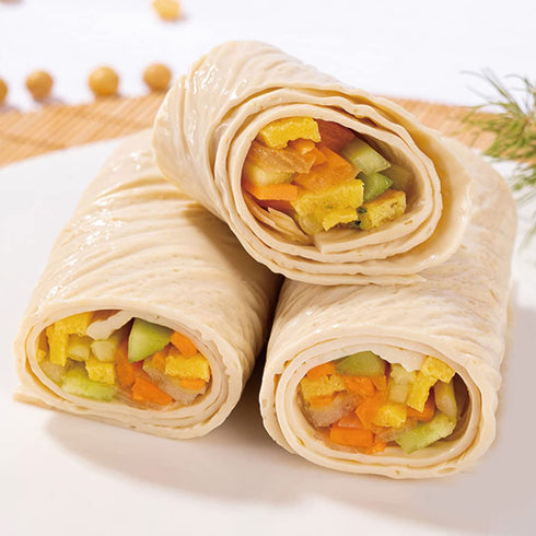 SPFLAUFR skin,Sheet-17.6oz/500 Food,500g Tofu Yunnan Shiping Dried Tofu Skin Handmade Thousands of Tofu Skin Tofu