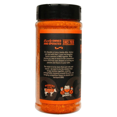 O.G. Bandits 12 oz. - Pecan Bounty Pork Rub - Competition Rub - Award Winning