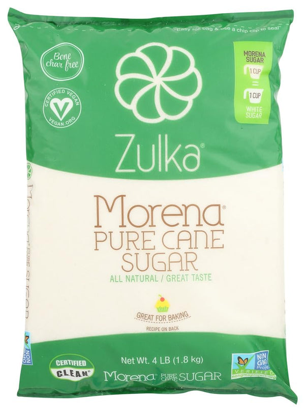 KEZATAAK Zulka Morena Pure Cane Sugar, Unfined & Non-gmo All Natural Sugar (Bag