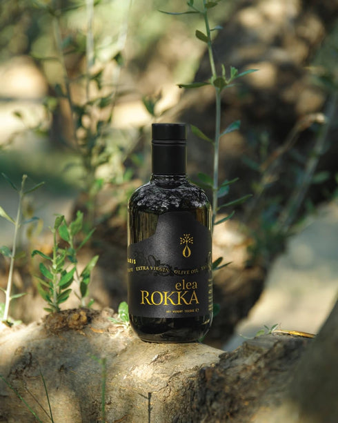 Generic Acidity(0.3-0.5) 500ml Elea Rokka - Yiannarakis Extra Virgin Olive Oil, Premium Early Harvest, Cold Pressed,Low