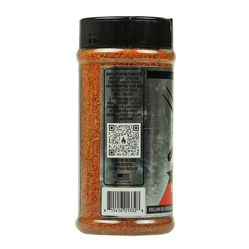 DB180 11.5 oz Sweet Heat BBQ Rub Sweet & Spicy Seasoning for Pork, Chicken & Veggies Gluten Free