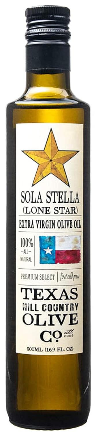 Sola Stella Extra Virgin Olive Oil - Cold Pressed Gourmet EVOO Olive