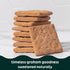 Pack Family,6 Pack 5 Oz Must Love Classic Graham Crackers, Bulk - Low Sugar, Sweetened with Dates - Great for Pie