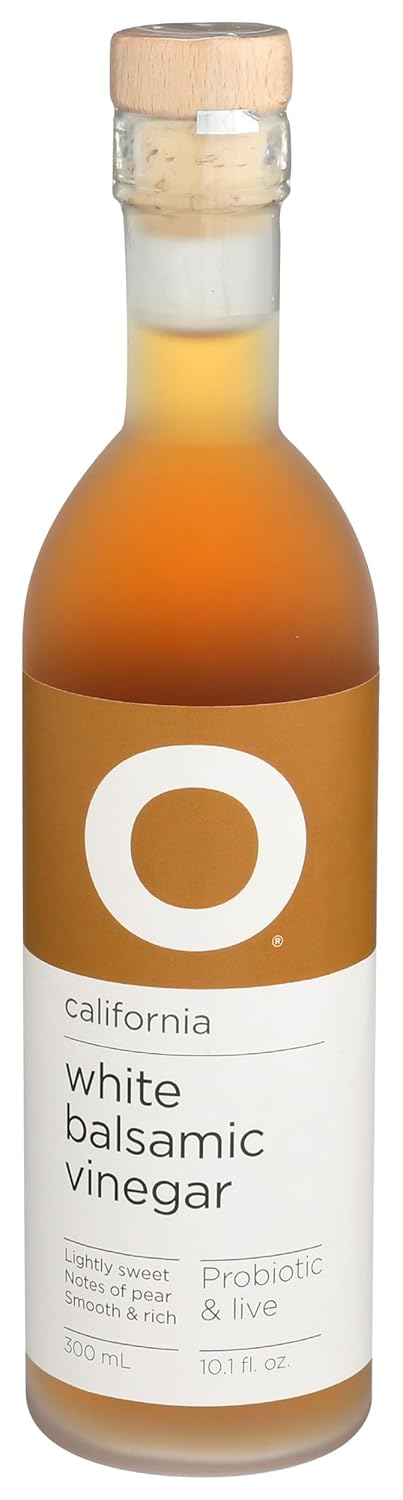 O White Balsamic Vinegar, 10.1 Fl Oz