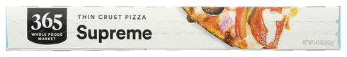 365 by Whole Foods Market 14.5 OZ Supreme Thin Crust Pizza