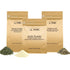 Pure Original Ingredients Parsley Flakes, Oregano Leaf Flakes, and Garlic Powder Bundle,
