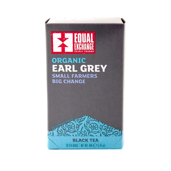 Equal Exchange Organic Earl Grey Tea, 20-Count - Classic Flavored Tea Bags