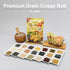 Korean Premium Multi Whole Grain Baked Crispy Rolls, 180g