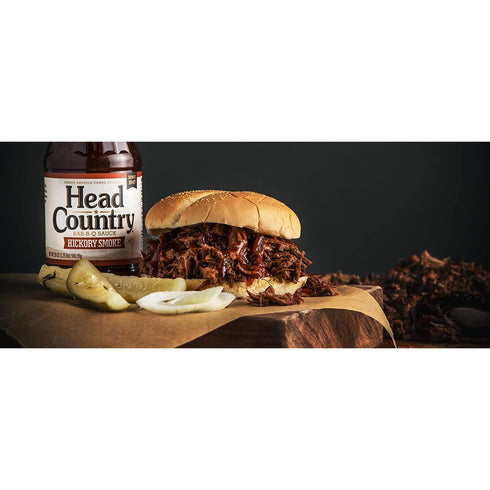 Head Country Bar-B-Q Sauce, Hickory Smoke 160 Ounce - Soy Free & Gluten Free BBQ Sauce