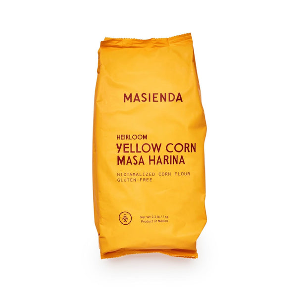Masienda Heirloom Yellow Corn Masa Harina/Flour. Nixtamalized Corn Flour Perfect for Corn