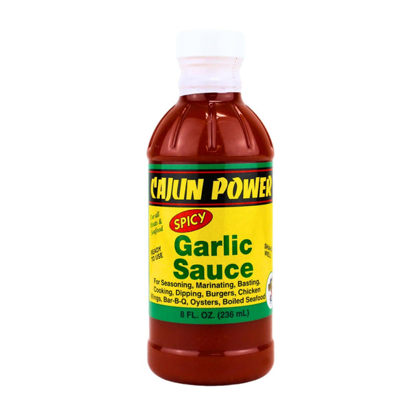 Cajun Power garlic sauce - Authentic Louisiana Flavor, Gourmet Cooking Sauce, Perfect