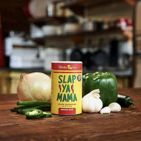8 Oz Walker & Sons Slap Ya Mama, Cajun Seasoning, Can