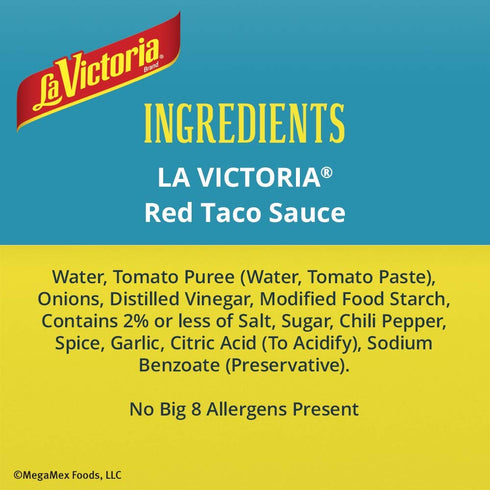 15-Ounce (Pack 6) La Victoria Taco Sauce Medium Squeeze