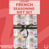 Set Pack GLP-1 French Seasoning Gift | Tastes of France | Artisanal Spice Blends Six | Non GMO, All Natural | No MSG