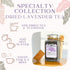 25g Packed Dried Lavender Flower Buds Edible Culinary Grade for Tea, Baking, Aromatherapy & Crafting in Plastic Jar