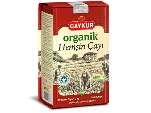 400gr 14.1 oz (Pack 3) AYKUR Organic Hemsin Black Tea, Premium Certified Turkish Loose Leaf Tea, Natural