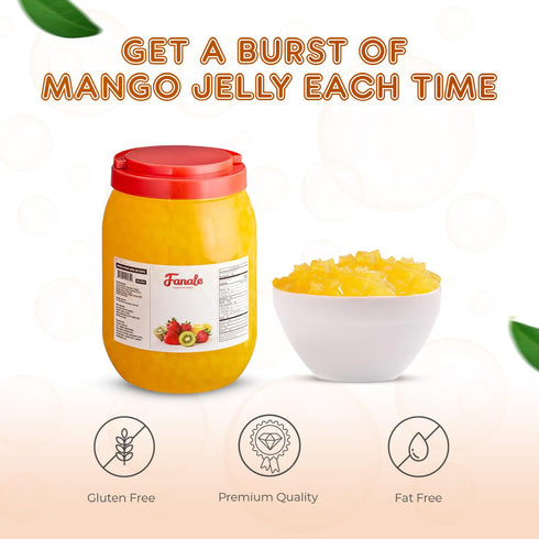 Star Shaped Mango Jelly - A Delightful Treat