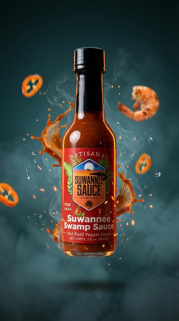 Generic Suwannee Swamp Sauce Hot Datil Pepper Sauce, 5 fl oz