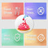 36 6ml/bottle Cakestar Food Coloring Liquid, Vibrant Food Coloring for Slime, Upgraded Food Dye Concentrated Neon Food