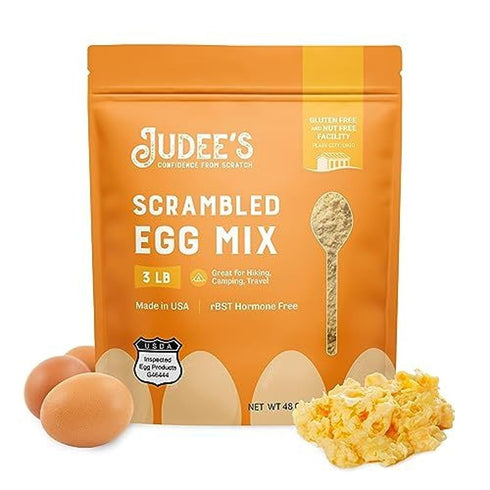 Judee's Gluten Free Scrambled Egg Mix - Quick Meal Prep & Powdered