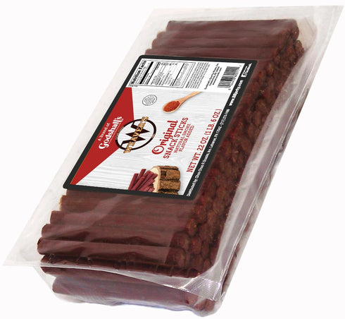 Weavers Original Mini Snack Sticks (80 mild 3.5" beef and chicken snack