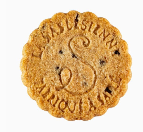 Metr 150g (5.29 oz) La Sablsienne, Louison Paris Petit Tin of Pure French Butter Cookies with Chocolate Chips