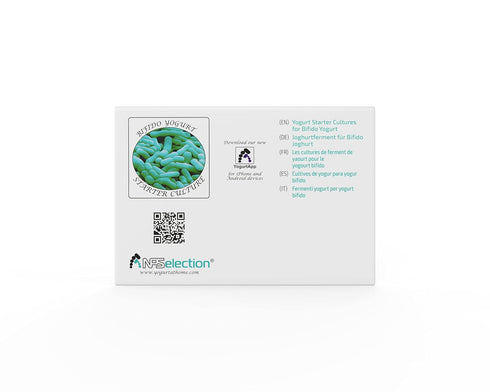 Yogurt Starter Cultures - Pack of 5 Freeze-Dried Culture Sachets for Bifido Yogurt