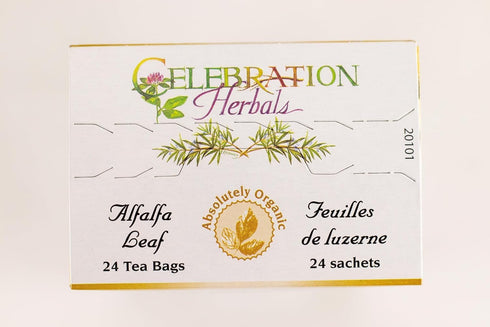 Alfalfa Leaf Tea - Certified Organic, 24 Tea Bags