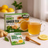 Generic Ginger Green Tea Honey Flavor 20 Instant Sachets - Natural Clean Fresh