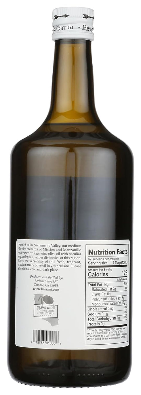 Bariani Fall Harvest Extra Virgin Olive Oil 33.8 Ounce