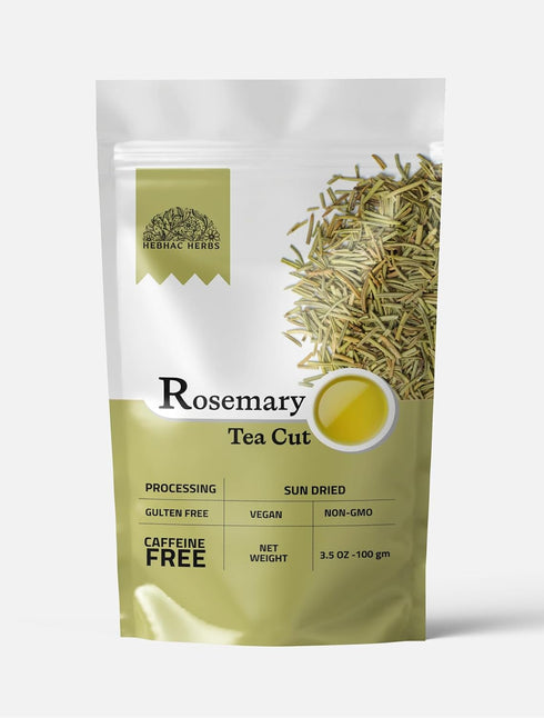Rosemary Leaf Tea Cut 100 g | Dry Rosemary sprigs| Rosmarinus officinalis