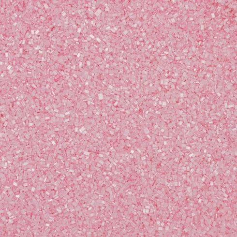 PINK Sugar Crystals - 4 oz shaker jar - Edible Sugar Sprinkles/Sanding