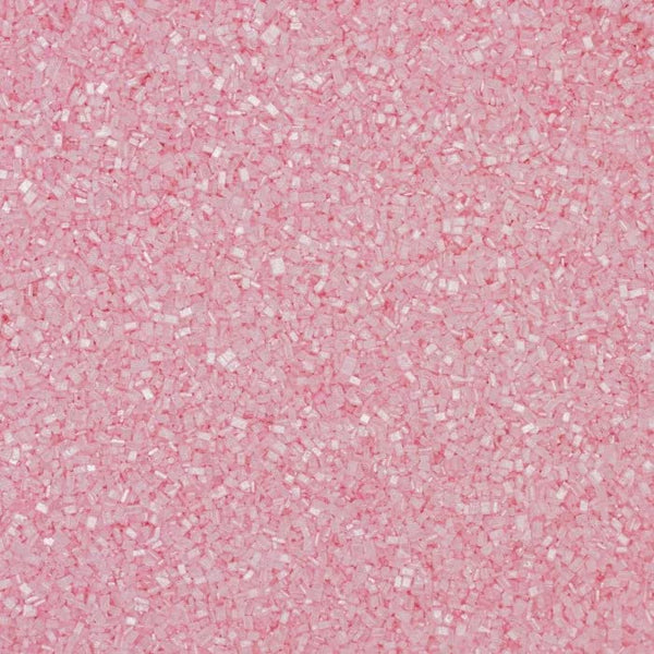 PINK Sugar Crystals - 4 oz shaker jar - Edible Sugar Sprinkles/Sanding